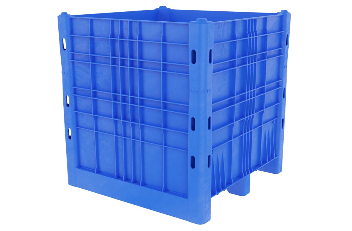 Solid Plastic Bulk Container B2GD1120S114